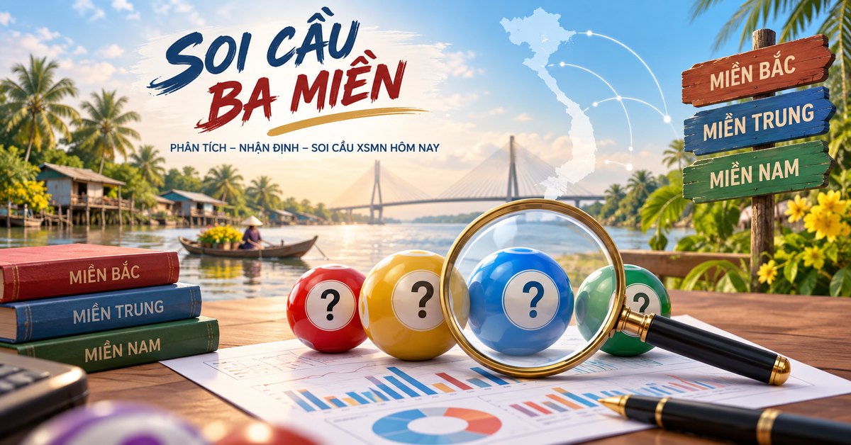 Ảnh minh họa: Soi cầu ba miền: soi cau xsmn hôm nay