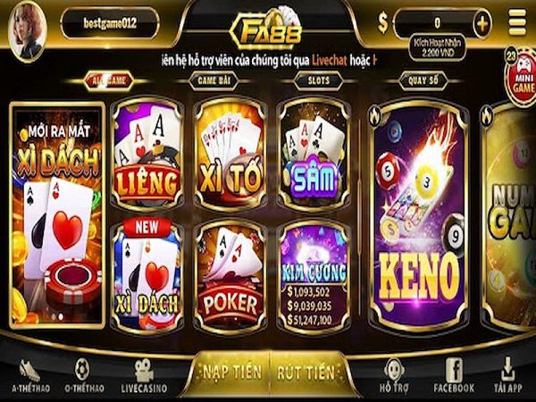 FA88 là cổng game bài uy tín, chất lượng số 1 châu Á